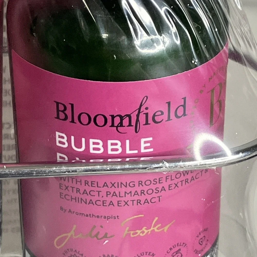 Bloomfield Relaxing Rose Shower Gel Bubble Bath Body Lotion Set